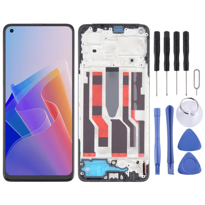 Ensemble complet de numériseur d'écran LCD AMOLED d'origine avec cadre