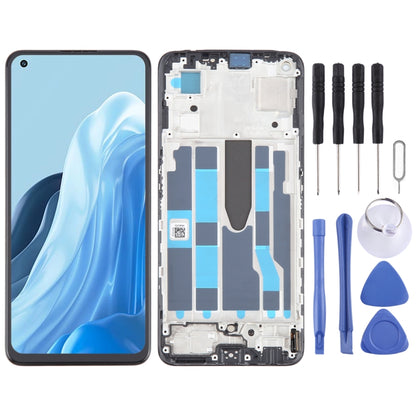 Ensemble complet de numériseur d'écran LCD AMOLED d'origine avec cadre