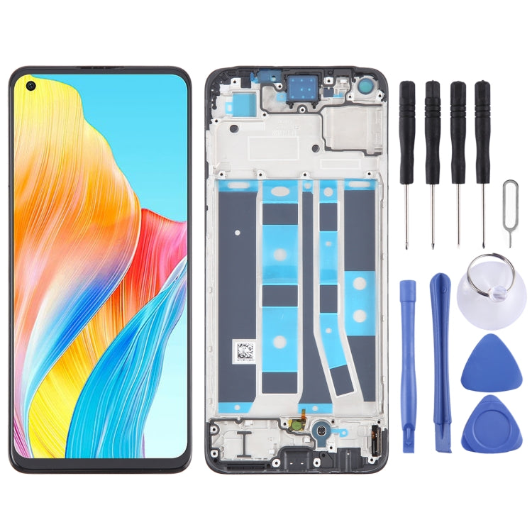 Ensemble complet de numériseur d'écran LCD AMOLED d'origine avec cadre