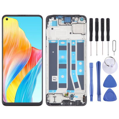 Ensemble complet de numériseur d'écran LCD AMOLED d'origine avec cadre