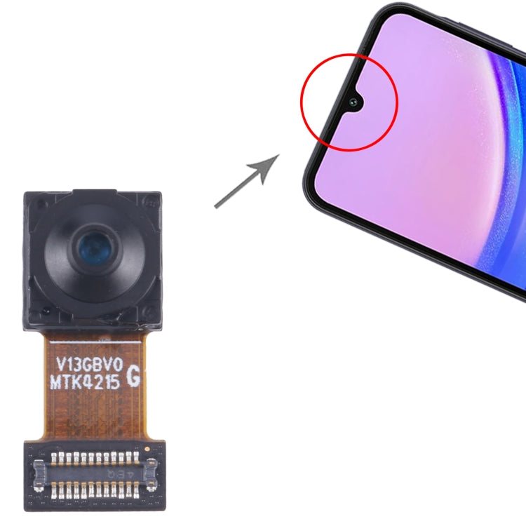 Caméra frontale d'origine, For Samsung Galaxy A15 5G SM-A156B, For Samsung Galaxy A55 5G SM-A556B, For Samsung Galaxy A15 4G SM-A155F