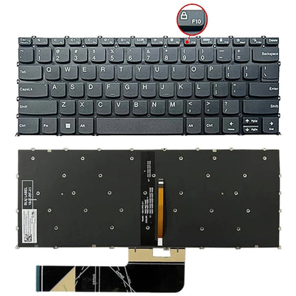 Clavier rétroéclairé pour ordinateur portable version américaine, touche F10 avec icône de verrouillage