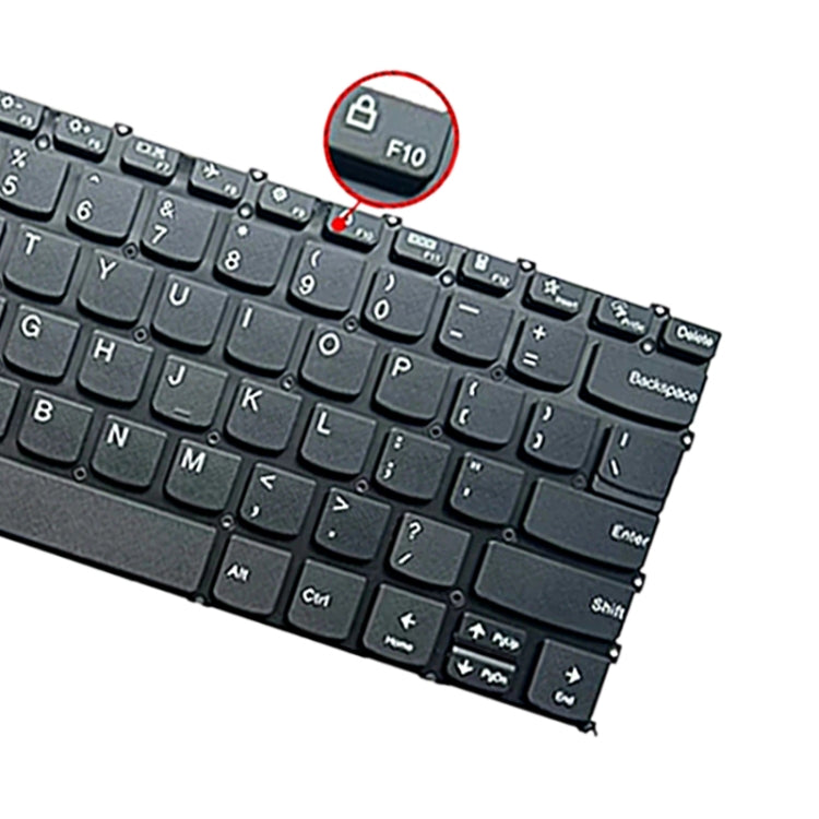 Clavier rétroéclairé pour ordinateur portable version américaine, touche F10 avec icône de verrouillage
