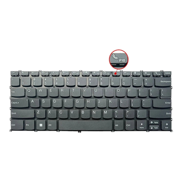 Clavier rétroéclairé pour ordinateur portable version américaine, touche F10 avec icône de téléphone
