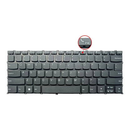 Clavier rétroéclairé pour ordinateur portable version américaine, touche F10 avec icône de téléphone