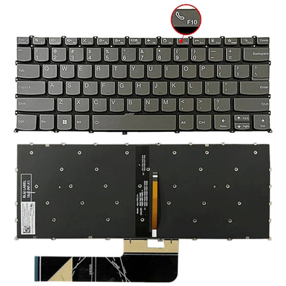 Clavier rétroéclairé pour ordinateur portable version américaine, touche F10 avec icône de téléphone