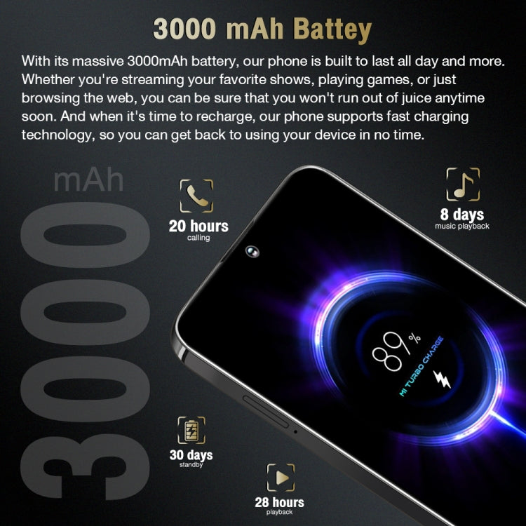 S24 Ultra / C24, écran 6,8 pouces, Android 8.1 7731E Quad Core, réseau : 3G, OTG, Dual SIM, 2GB+16GB