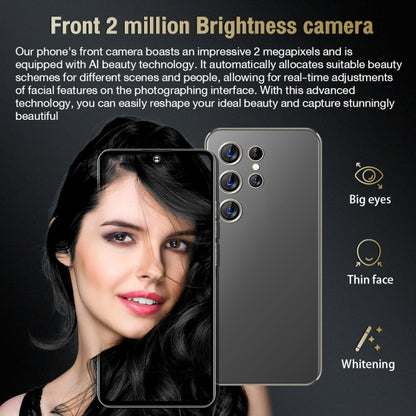 S24 Ultra / C24, écran 6,8 pouces, Android 8.1 7731E Quad Core, réseau : 3G, OTG, Dual SIM, 2GB+16GB