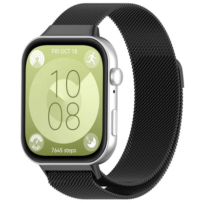 Bracelet de montre en métal milanais, For Huawei Watch Fit3