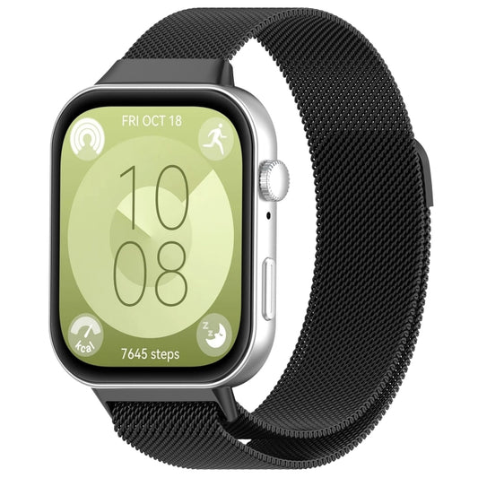 Bracelet de montre en métal milanais, For Huawei Watch Fit3