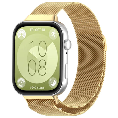Bracelet de montre en métal milanais, For Huawei Watch Fit3