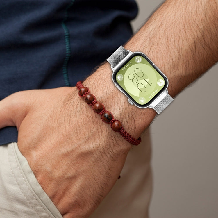 Bracelet de montre en métal milanais, For Huawei Watch Fit3