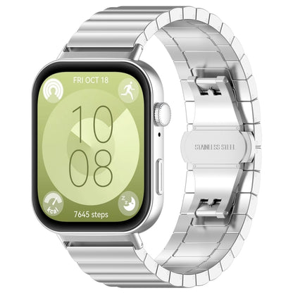 Bracelet de montre en acier inoxydable à une perle, For Huawei Watch Fit 5 / Fit 5 Pro / Fit 4 / Fit 3