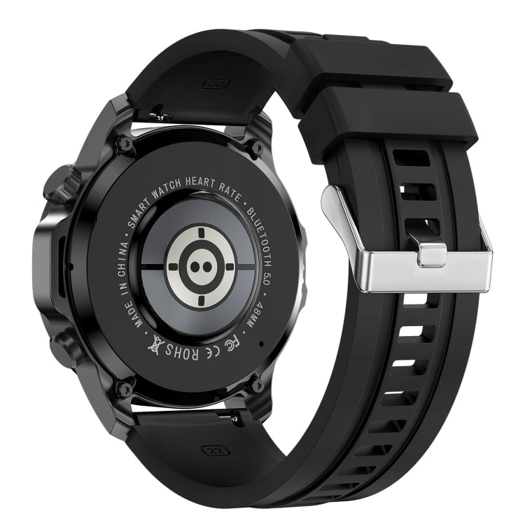 DK68 1,53 pouces IP67 BT 5.0 Montre intelligente de sport de remise en forme, prise en charge de la lampe de poche LED / appel Bluetooth / sommeil / oxygène sanguin / fréquence cardiaque / moniteur de santé de la pression artérielle