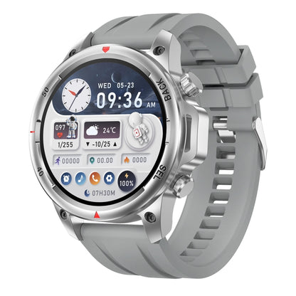 DK68 1,53 pouces IP67 BT 5.0 Montre intelligente de sport de remise en forme, prise en charge de la lampe de poche LED / appel Bluetooth / sommeil / oxygène sanguin / fréquence cardiaque / moniteur de santé de la pression artérielle