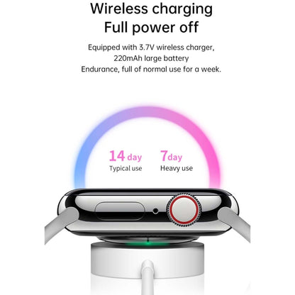 Montre intelligente de sport de remise en forme WS11 MAX de 2,2 pouces, prise en charge des appels Bluetooth/sommeil/oxygène sanguin/fréquence cardiaque/moniteur de santé de la pression artérielle