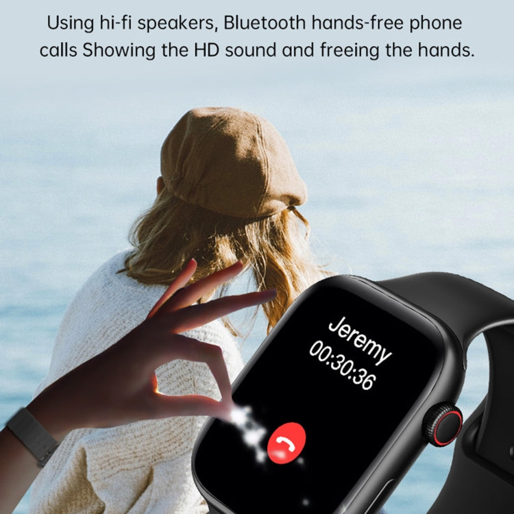 Montre intelligente de sport de remise en forme WS11 MAX de 2,2 pouces, prise en charge des appels Bluetooth/sommeil/oxygène sanguin/fréquence cardiaque/moniteur de santé de la pression artérielle
