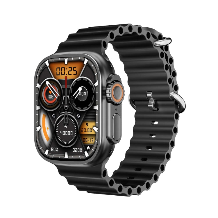 Montre intelligente de sport WS12 ULTRA 2 de 2,2 pouces, code de paiement pris en charge / appel Bluetooth / sommeil / oxygène sanguin / fréquence cardiaque / moniteur de santé de la pression artérielle