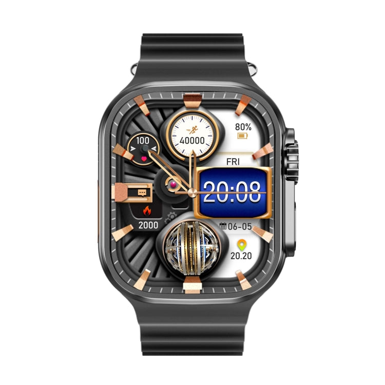 Montre intelligente de sport WS12 ULTRA 2 de 2,2 pouces, code de paiement pris en charge / appel Bluetooth / sommeil / oxygène sanguin / fréquence cardiaque / moniteur de santé de la pression artérielle