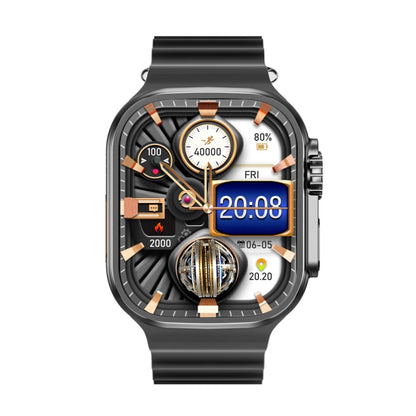 Montre intelligente de sport WS12 ULTRA 2 de 2,2 pouces, code de paiement pris en charge / appel Bluetooth / sommeil / oxygène sanguin / fréquence cardiaque / moniteur de santé de la pression artérielle