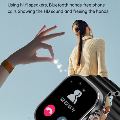 Montre intelligente de sport WS12 ULTRA 2 de 2,2 pouces, code de paiement pris en charge / appel Bluetooth / sommeil / oxygène sanguin / fréquence cardiaque / moniteur de santé de la pression artérielle