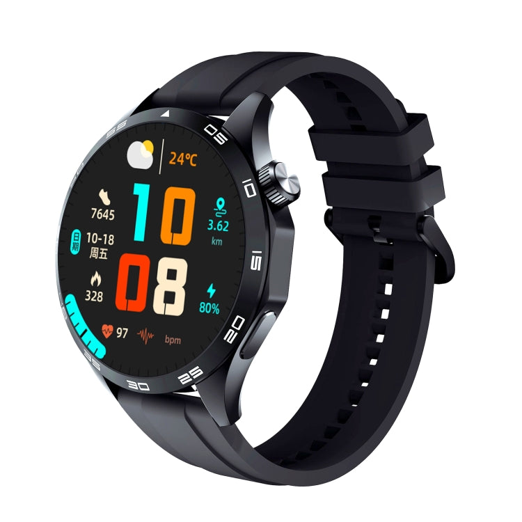 WS-26 1,52 pouces IP67 Sport montre intelligente prise en charge des appels Bluetooth/sommeil/oxygène sanguin/fréquence cardiaque/moniteur de santé de la pression artérielle, Silicone Strap, Steel Strap, Leather Strap