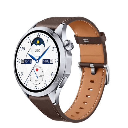 WS-26 1,52 pouces IP67 Sport montre intelligente prise en charge des appels Bluetooth/sommeil/oxygène sanguin/fréquence cardiaque/moniteur de santé de la pression artérielle, Silicone Strap, Steel Strap, Leather Strap