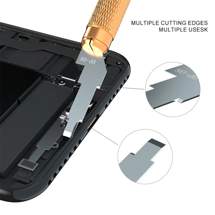 5 pièces lame de support d'écran Mijing DP-08