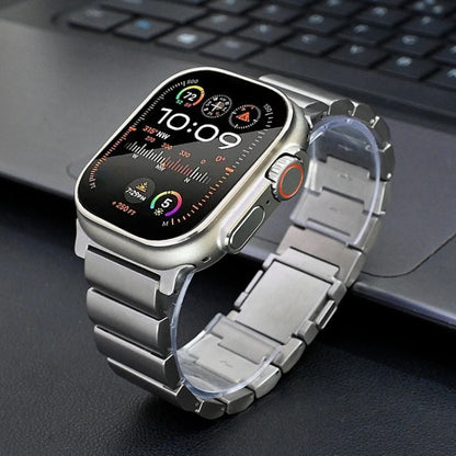 Bracelet de montre en métal titane à boucle magnétique à une perle, For Apple Watch SE 44mm, For Apple Watch Series 6 40mm, For Apple Watch Series 6 44mm, For Apple Watch Series 5 44mm, For Apple Watch Series 5 40mm, For Apple Watch Series 4 44mm      ...