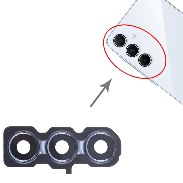 10 couvercles d'objectif de caméra arrière d'origine, For Samsung Galaxy A55 SM-A556B, For Samsung Galaxy A35 SM-A356B