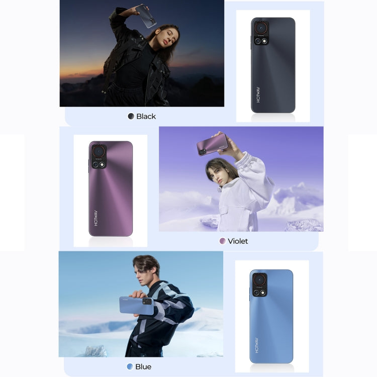 HOTWAV Note 13, identification par empreinte digitale latérale, 6,6 pouces Android 13 T606 Octa Core jusqu'à 1,6 GHz, réseau : 4G, NFC, OTG, 4GB+128GB