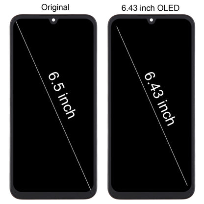 Écran LCD OLED pour assemblage complet de numériseur avec cadre
