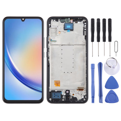 Écran LCD OLED pour assemblage complet de numériseur avec cadre