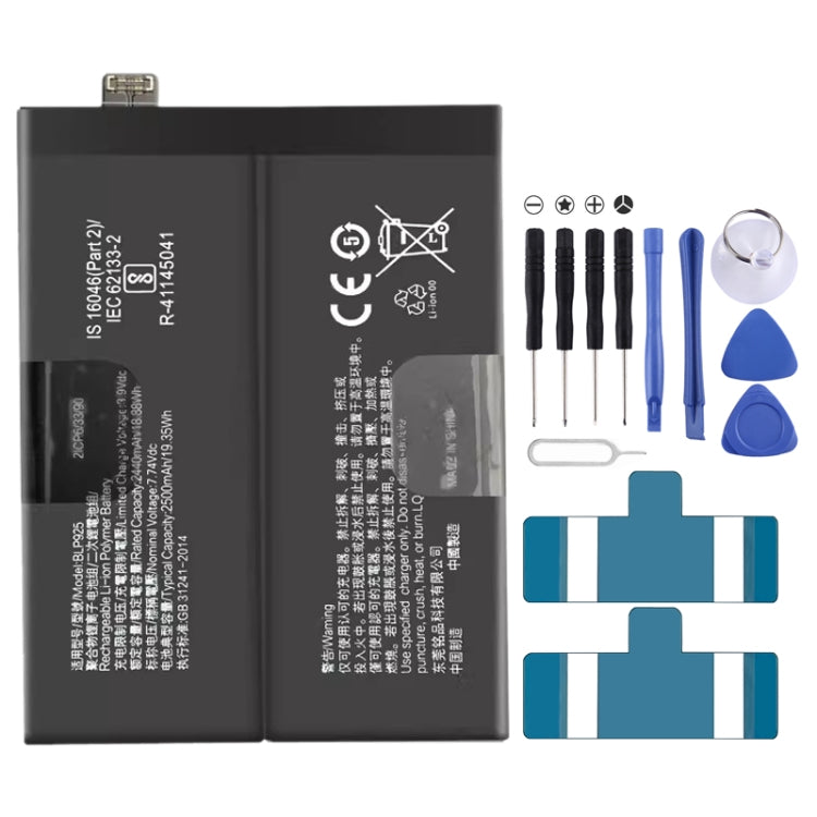 Remplacement de la batterie, For OnePlus Nord CE 3 Lite / N30 5G BLP989 5000mAh, For OnePlus Nord 10R / ACE 2V BLP925 2500mAh, For OnePlus ACE 2 / 11 BLP975 2435mAh, For OnePlus ACE 2 Pro BLPA09, For OnePlus 10T / ACE Pro BLP945 4800mAh                ...
