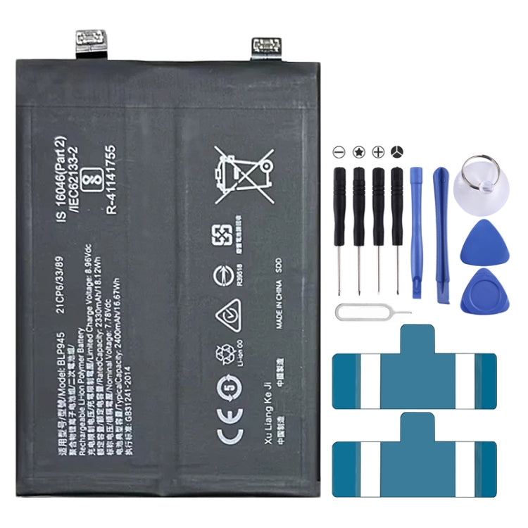 Remplacement de la batterie, For OnePlus Nord CE 3 Lite / N30 5G BLP989 5000mAh, For OnePlus Nord 10R / ACE 2V BLP925 2500mAh, For OnePlus ACE 2 / 11 BLP975 2435mAh, For OnePlus ACE 2 Pro BLPA09, For OnePlus 10T / ACE Pro BLP945 4800mAh                ...