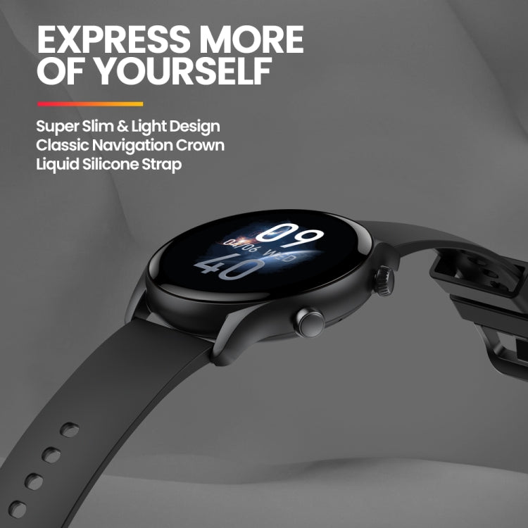 La montre intelligente Zeblaze Btalk 3 Plus avec écran de 1,39 pouces pour le fitness et le bien-être prend en charge les appels vocaux