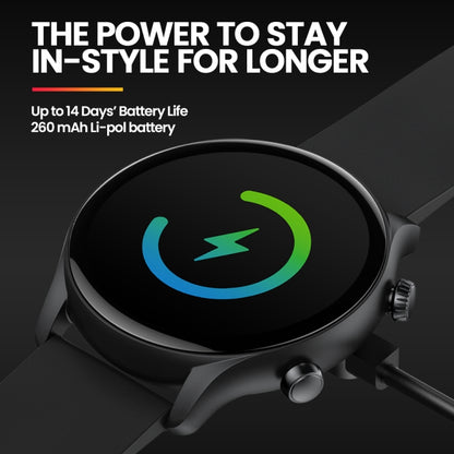 La montre intelligente Zeblaze Btalk 3 Plus avec écran de 1,39 pouces pour le fitness et le bien-être prend en charge les appels vocaux