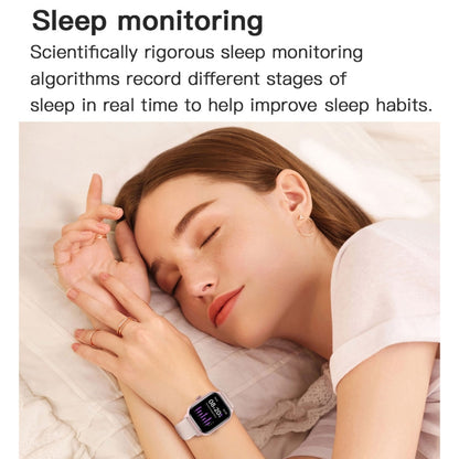 Montre intelligente LEMFO LT10 avec écran TFT de 2,01 pouces prenant en charge les appels Bluetooth / la surveillance de la santé, Steel Strap, Silicone Strap