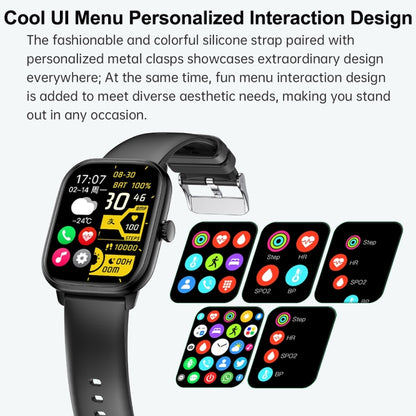 La montre intelligente Y80 avec écran IPS HD de 2,01 pouces prend en charge les appels Bluetooth/surveillance de la santé