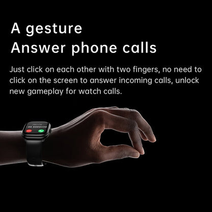 La montre intelligente Y80 avec écran IPS HD de 2,01 pouces prend en charge les appels Bluetooth/surveillance de la santé