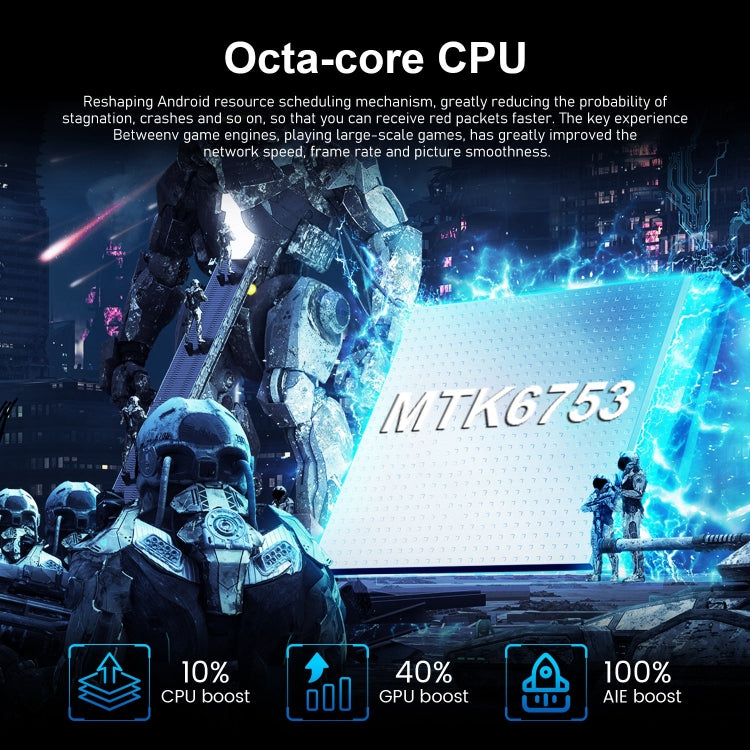 VD1 / i15 Pro Max, écran 6,8 pouces, identification faciale, Android 10.0 MTK6753 Octa Core, réseau : 4G, double SIM, 3GB+64GB