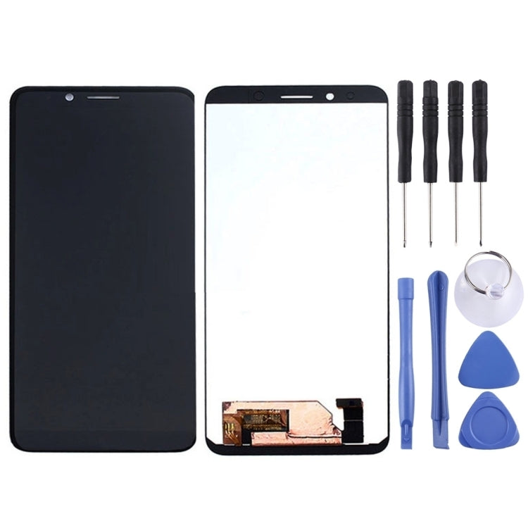 Ensemble complet de numériseur d'écran LCD avec cadre