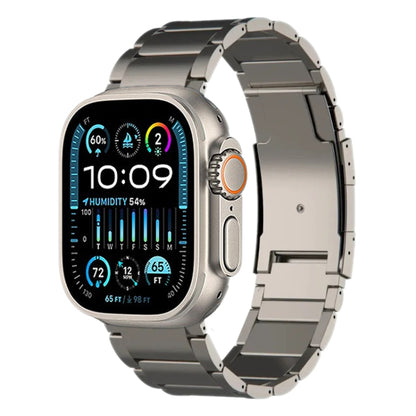 Bracelet de montre en métal titane, For Apple Watch Series 10 46mm, For Apple Watch Series 10 42mm, For Apple Watch SE 2023 44mm, For Apple Watch SE 2023 40mm, For Apple Watch Ultra 2 49mm, For Apple Watch Series 9 45mm, For Apple Watch Series 9 41mm  ...