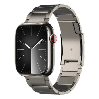 Bracelet de montre en métal titane, For Apple Watch Series 10 46mm, For Apple Watch Series 10 42mm, For Apple Watch SE 2023 44mm, For Apple Watch SE 2023 40mm, For Apple Watch Ultra 2 49mm, For Apple Watch Series 9 45mm, For Apple Watch Series 9 41mm  ...