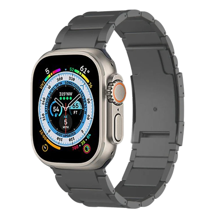 Bracelet de montre en métal titane, For Apple Watch Series 10 46mm, For Apple Watch Series 10 42mm, For Apple Watch SE 2023 44mm, For Apple Watch SE 2023 40mm, For Apple Watch Ultra 2 49mm, For Apple Watch Series 9 45mm, For Apple Watch Series 9 41mm  ...