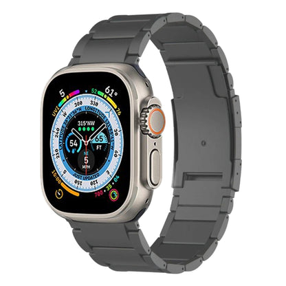 Bracelet de montre en métal titane, For Apple Watch Series 10 46mm, For Apple Watch Series 10 42mm, For Apple Watch SE 2023 44mm, For Apple Watch SE 2023 40mm, For Apple Watch Ultra 2 49mm, For Apple Watch Series 9 45mm, For Apple Watch Series 9 41mm  ...