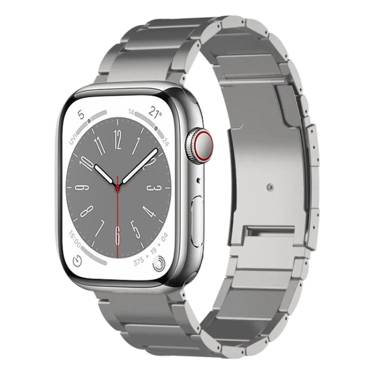 Bracelet de montre en métal titane, For Apple Watch Series 10 46mm, For Apple Watch Series 10 42mm, For Apple Watch SE 2023 44mm, For Apple Watch SE 2023 40mm, For Apple Watch Ultra 2 49mm, For Apple Watch Series 9 45mm, For Apple Watch Series 9 41mm  ...