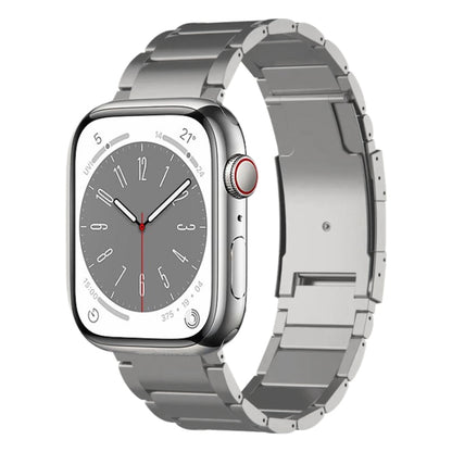 Bracelet de montre en métal titane, For Apple Watch Series 10 46mm, For Apple Watch Series 10 42mm, For Apple Watch SE 2023 44mm, For Apple Watch SE 2023 40mm, For Apple Watch Ultra 2 49mm, For Apple Watch Series 9 45mm, For Apple Watch Series 9 41mm  ...