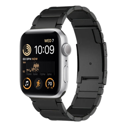 Bracelet de montre en métal titane, For Apple Watch Series 10 46mm, For Apple Watch Series 10 42mm, For Apple Watch SE 2023 44mm, For Apple Watch SE 2023 40mm, For Apple Watch Ultra 2 49mm, For Apple Watch Series 9 45mm, For Apple Watch Series 9 41mm  ...