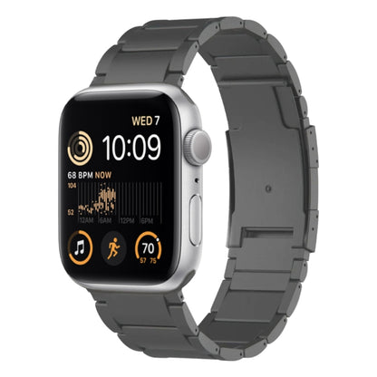 Bracelet de montre en métal titane, For Apple Watch Series 10 46mm, For Apple Watch Series 10 42mm, For Apple Watch SE 2023 44mm, For Apple Watch SE 2023 40mm, For Apple Watch Ultra 2 49mm, For Apple Watch Series 9 45mm, For Apple Watch Series 9 41mm  ...